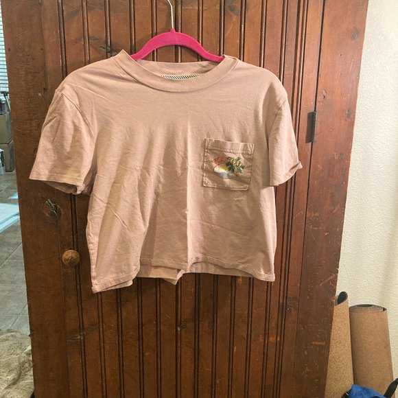 Volcom crop top made with organic cotton - Picture 1 of 5